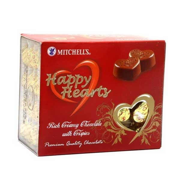 MIT HAPPY HEARTS CANDIES 350 GRMS BOX 50 PCS