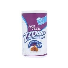 ROSE PETAL ZZOOP KITCHEN TOWEL 260 KCAL