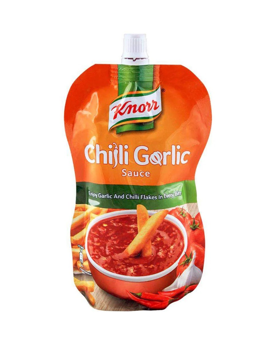 KNORR CHILLI GARLIC 190GM  Sauce