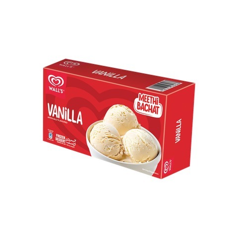 WALLS VANILLA HALF BREAK BAR 375ML