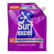 SURF EXCEL LIQUID POUCH 450ML