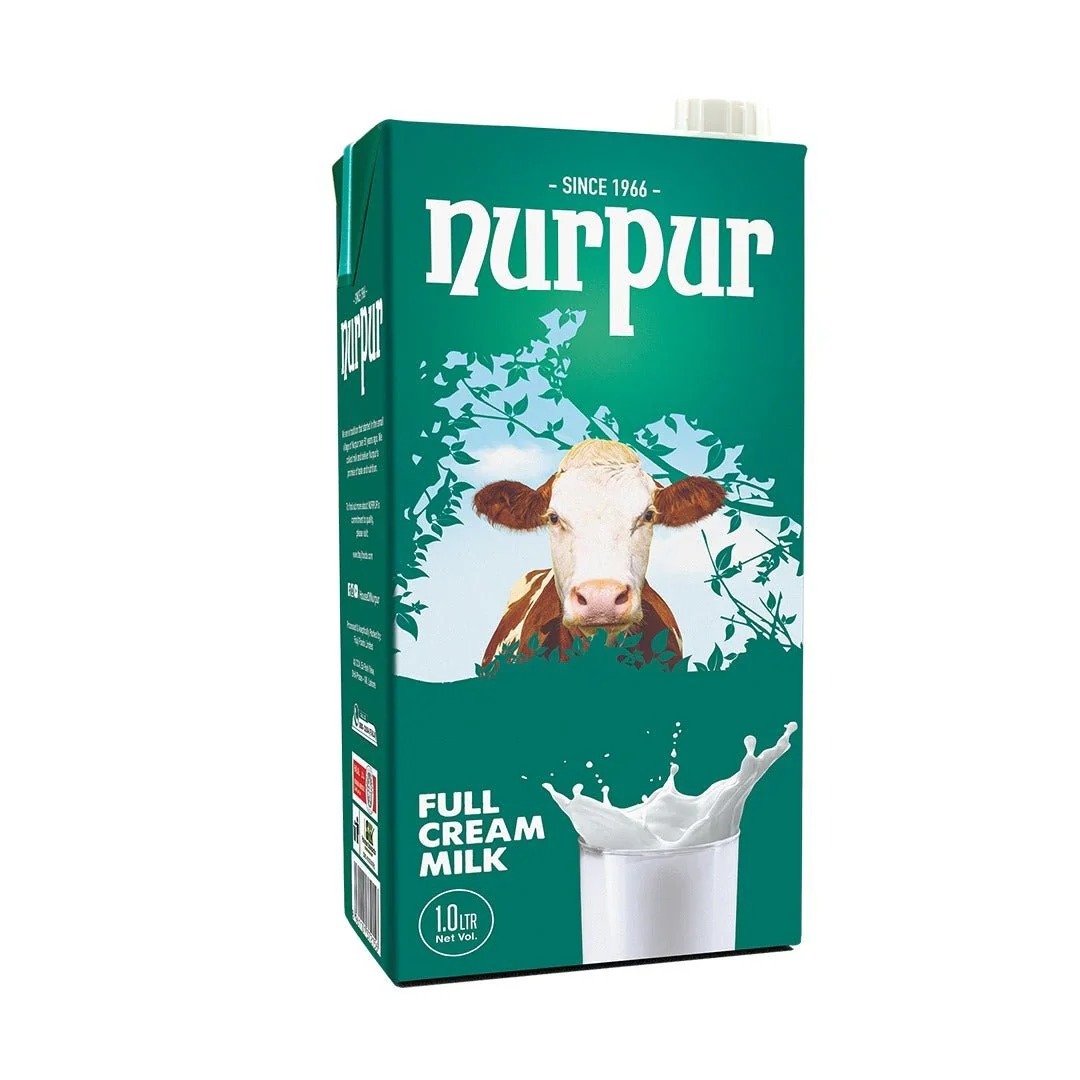 NURPUR FULL CREAM MILK 1000ML
