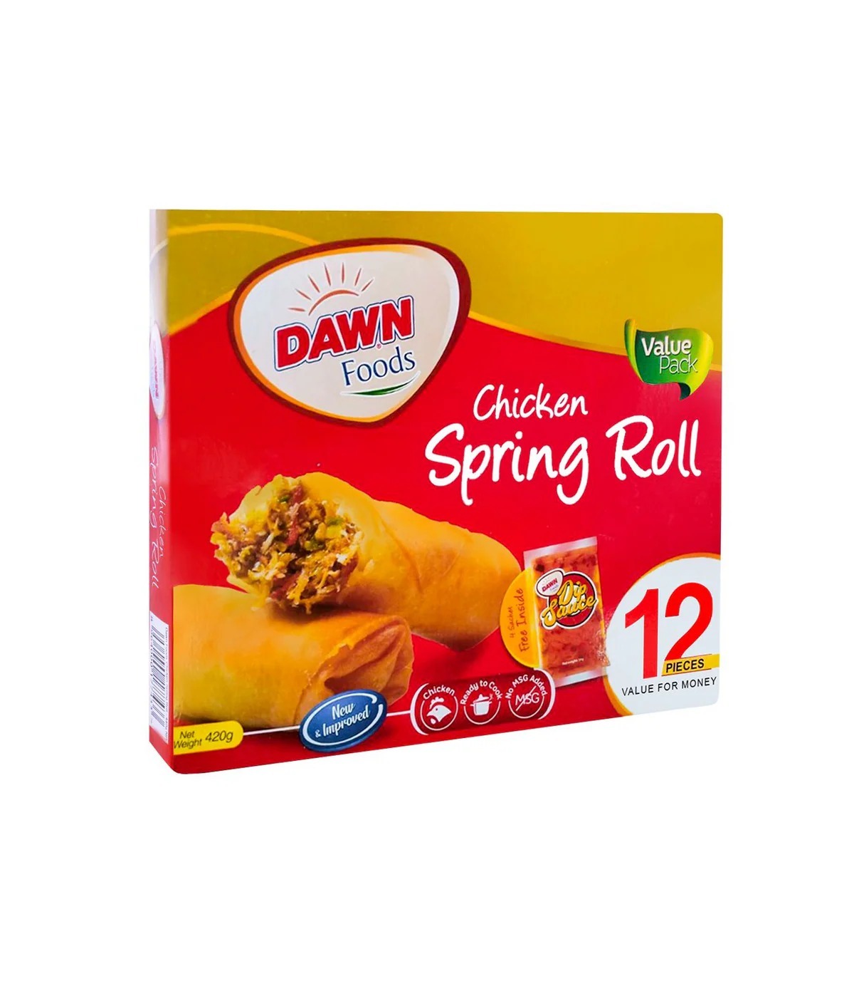 DAWN CHICKEN SPRING ROLL 420 GRMS