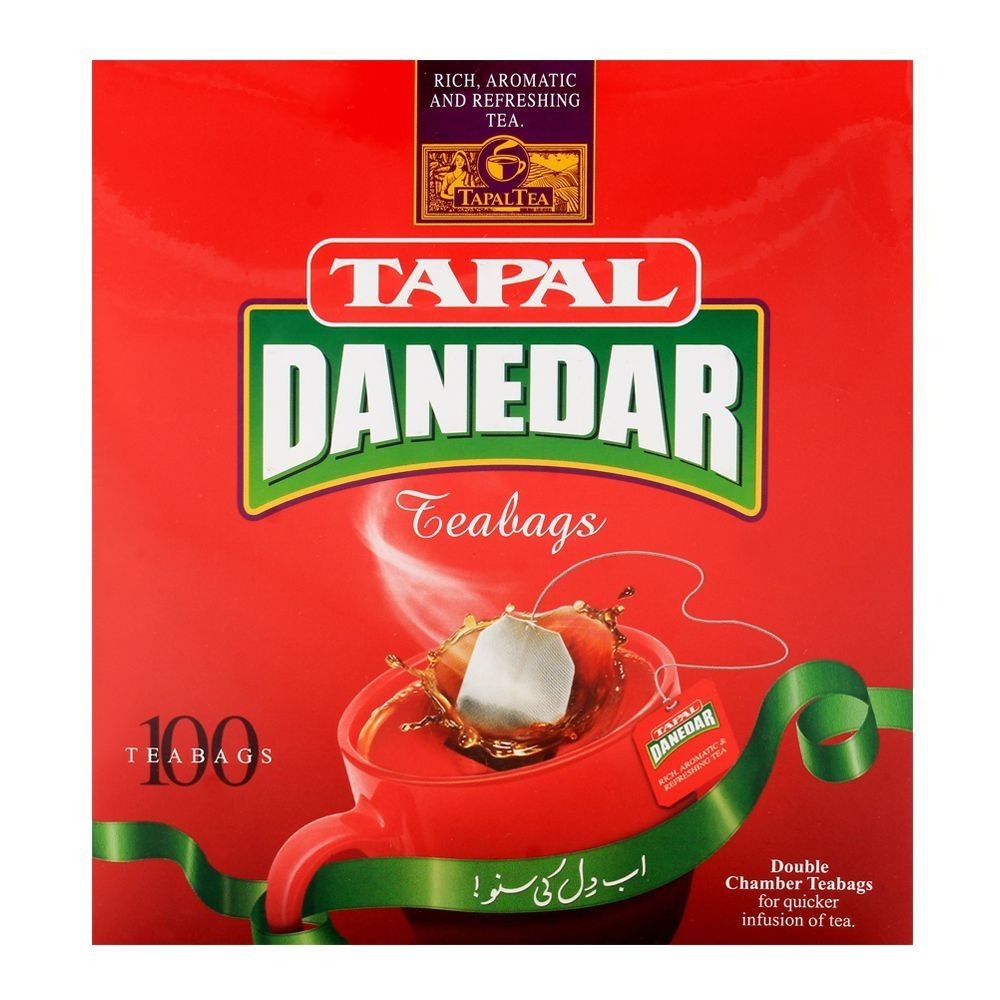 TAPAL DANEDAR TEA BAG 100PC