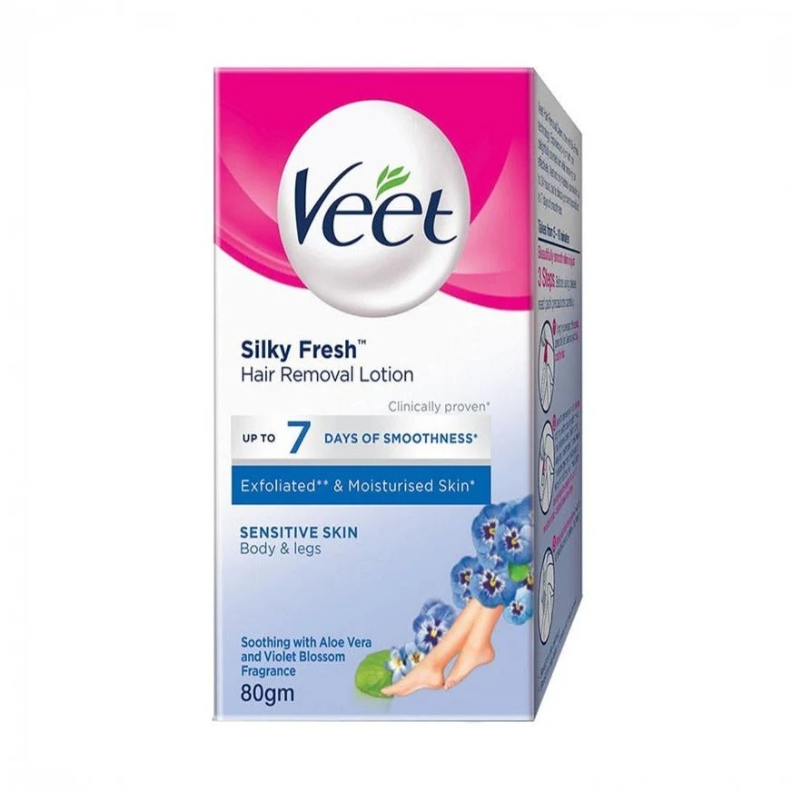 Veet Sensitive Skin Hair Removal Lotion 63GM