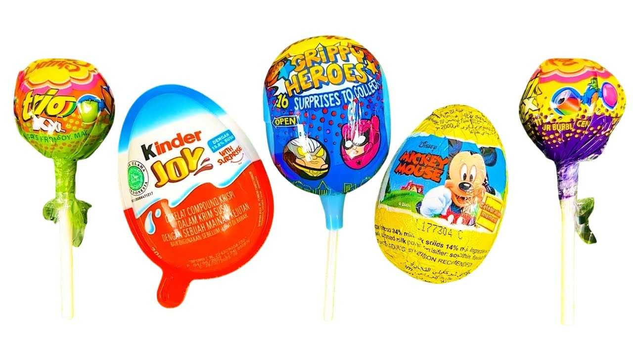 KINDER SURPRISE LOLLIPOPS