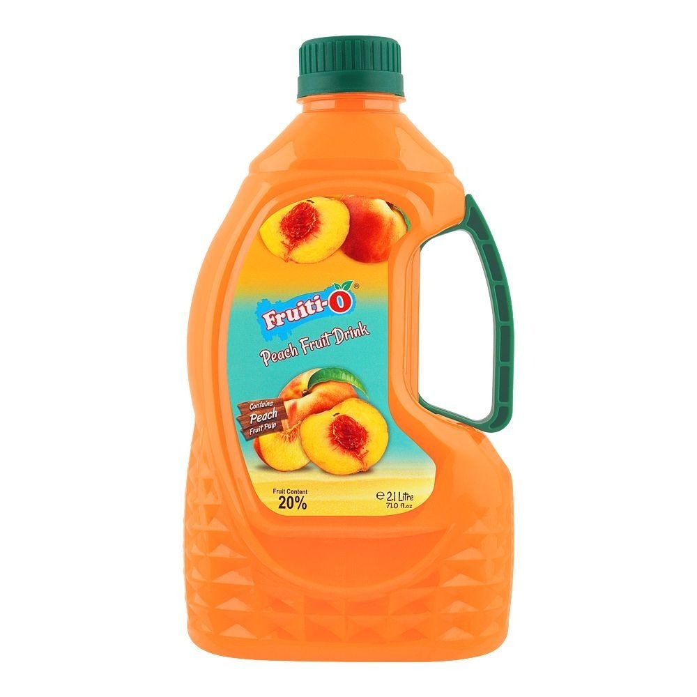 FRUITI-O PEACH FRUIT JUICE 2.1 LTR