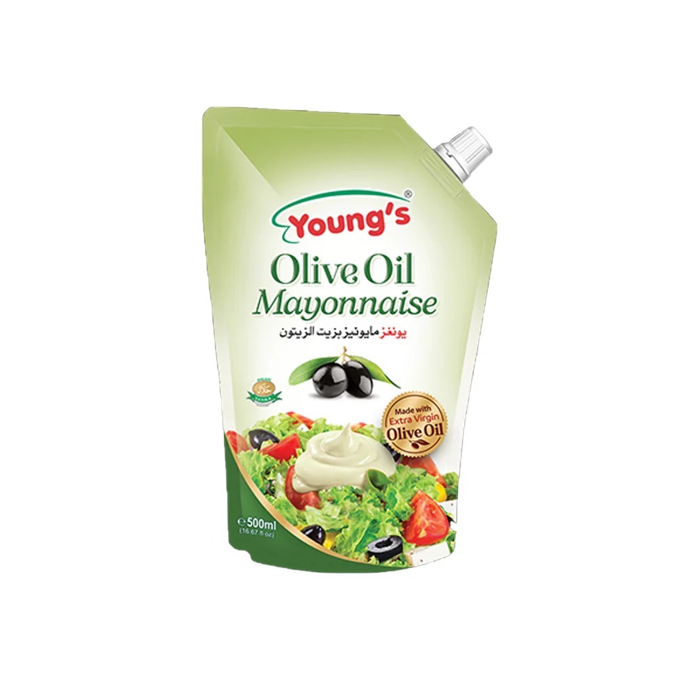YOUNGS OLIVE OIL MAYONNAISE 500 ML