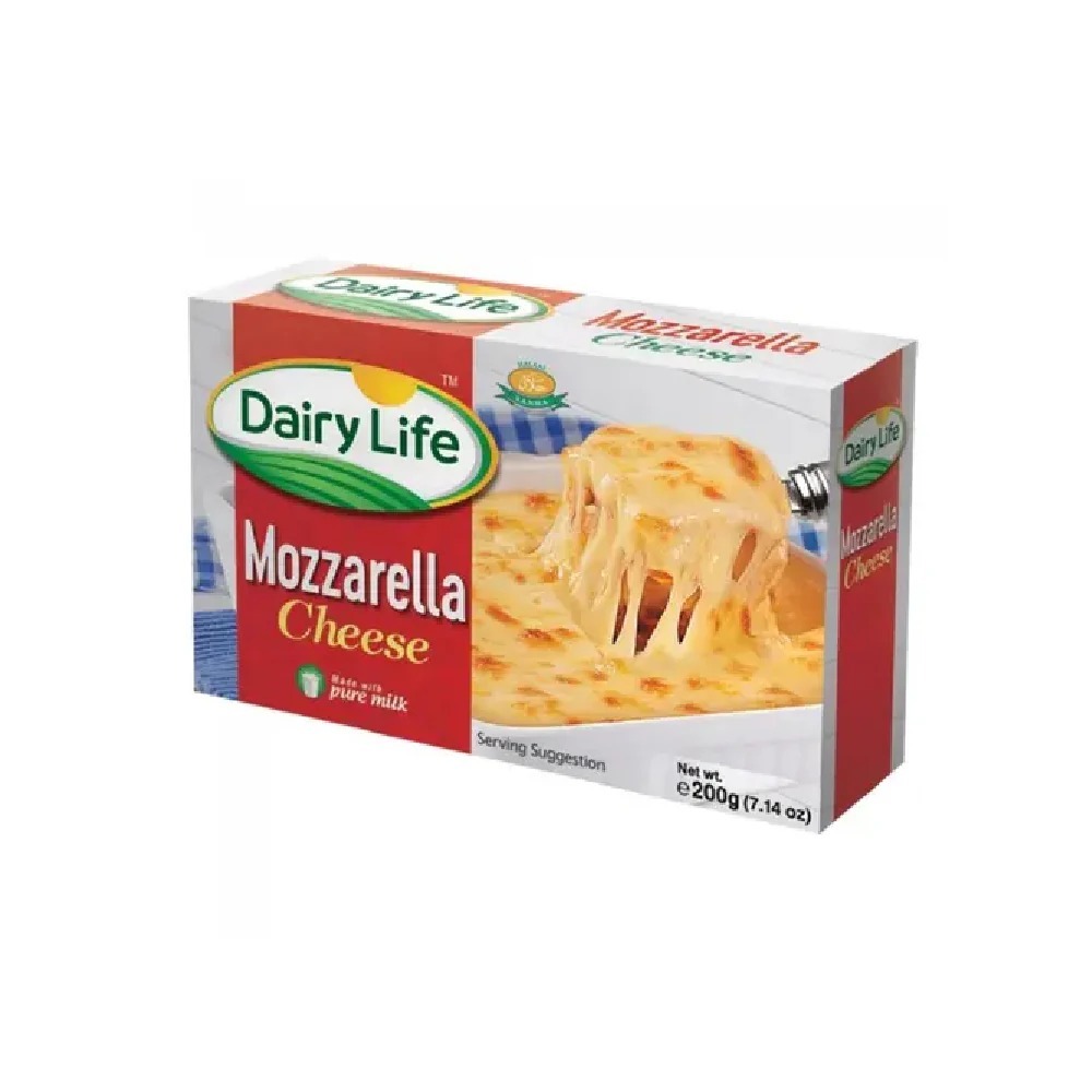 DAIRY LIFE MOZZARELLA CHEESE BLOCK 200G