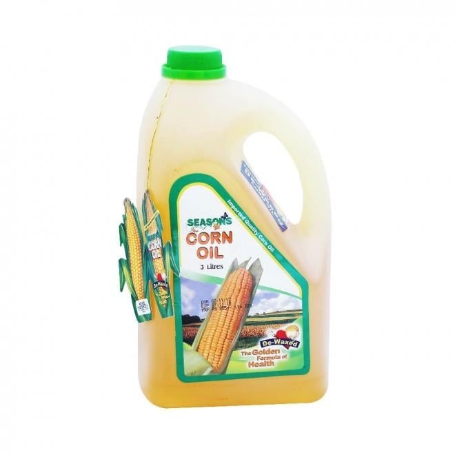SEASONS CORN OIL 3  LTRS CAN