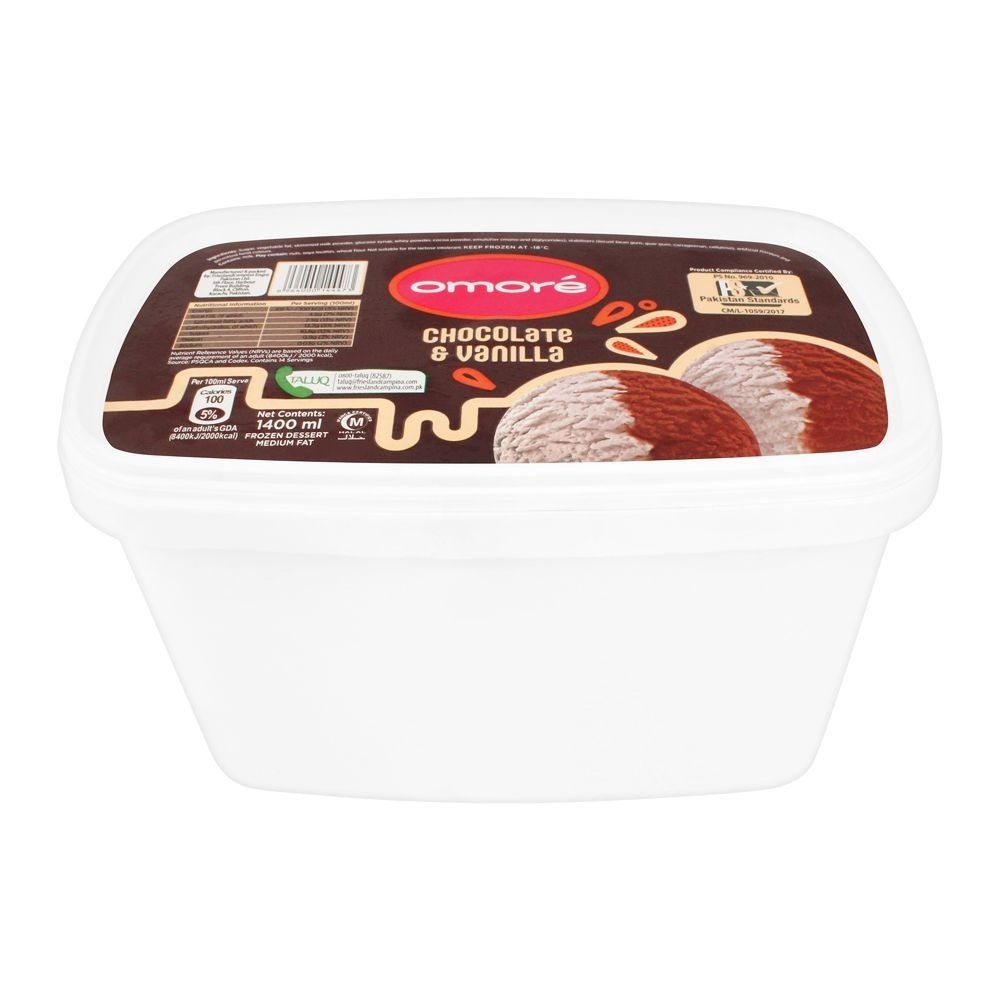 OMORE CHOC-VAN 1400ML