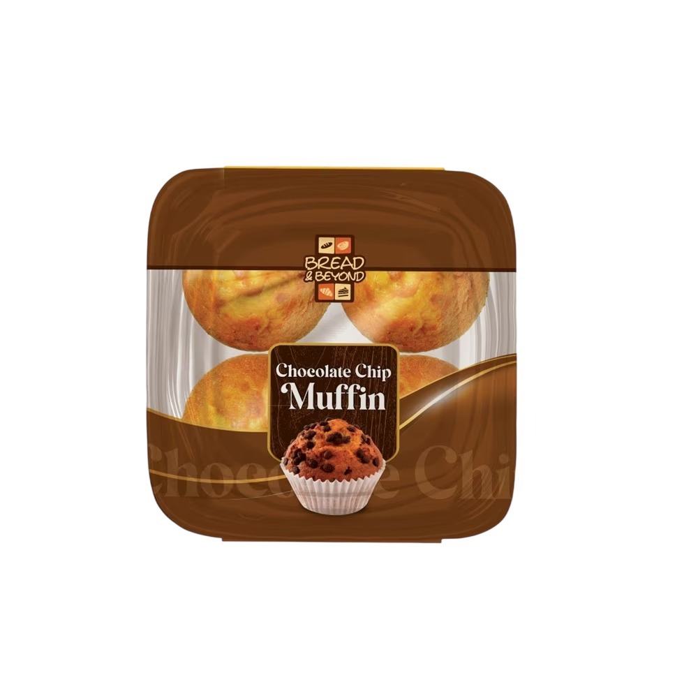B-B PLAIN  MUFFIN 4 PCS PACK