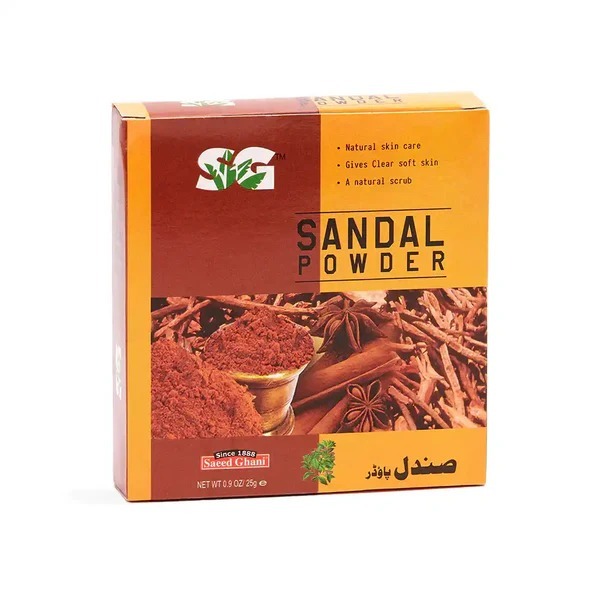 Saeed Ghani  Sandal  Powder 25 GRMS