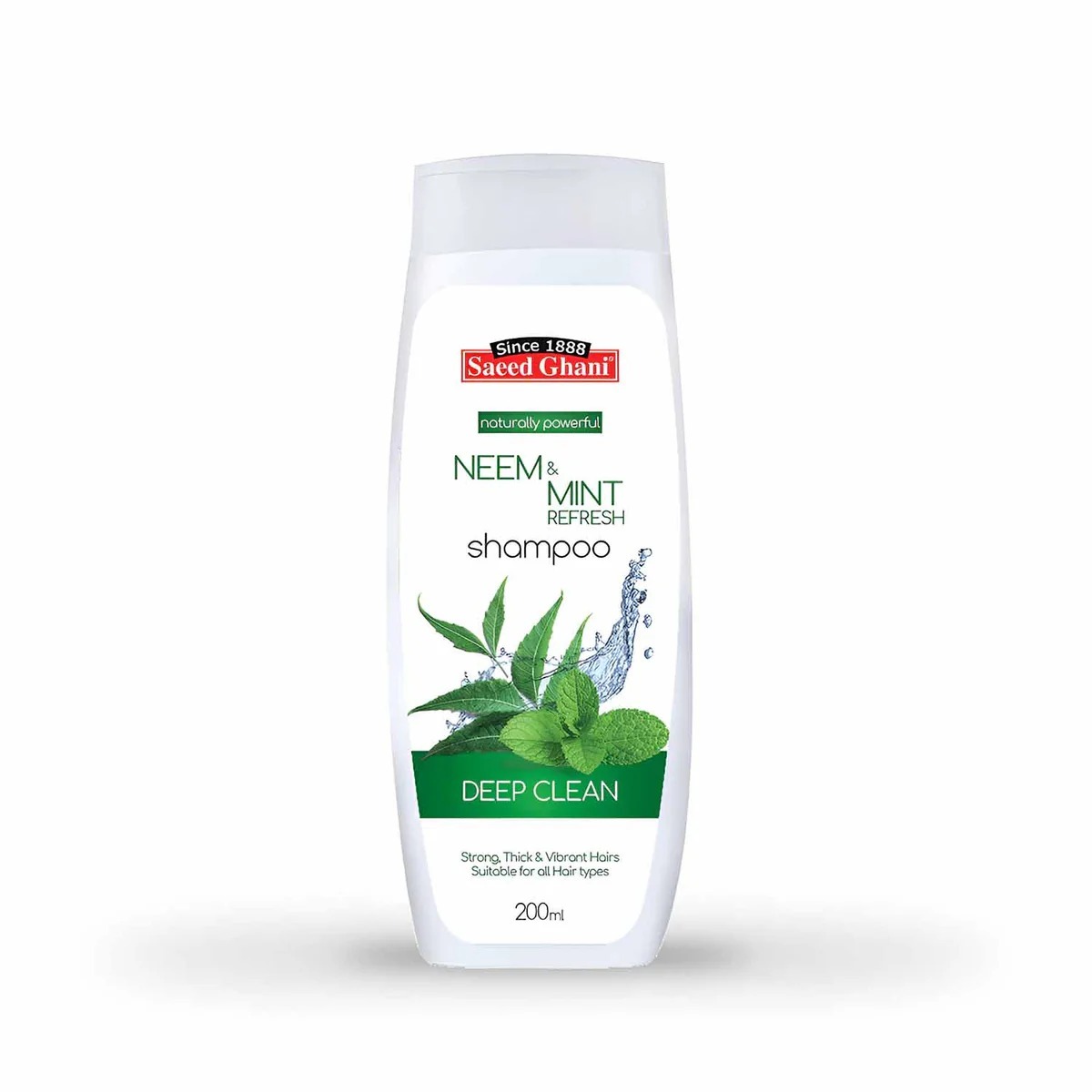 Saeed Ghani  SHAMPOO NEEM-MINT 200 ML