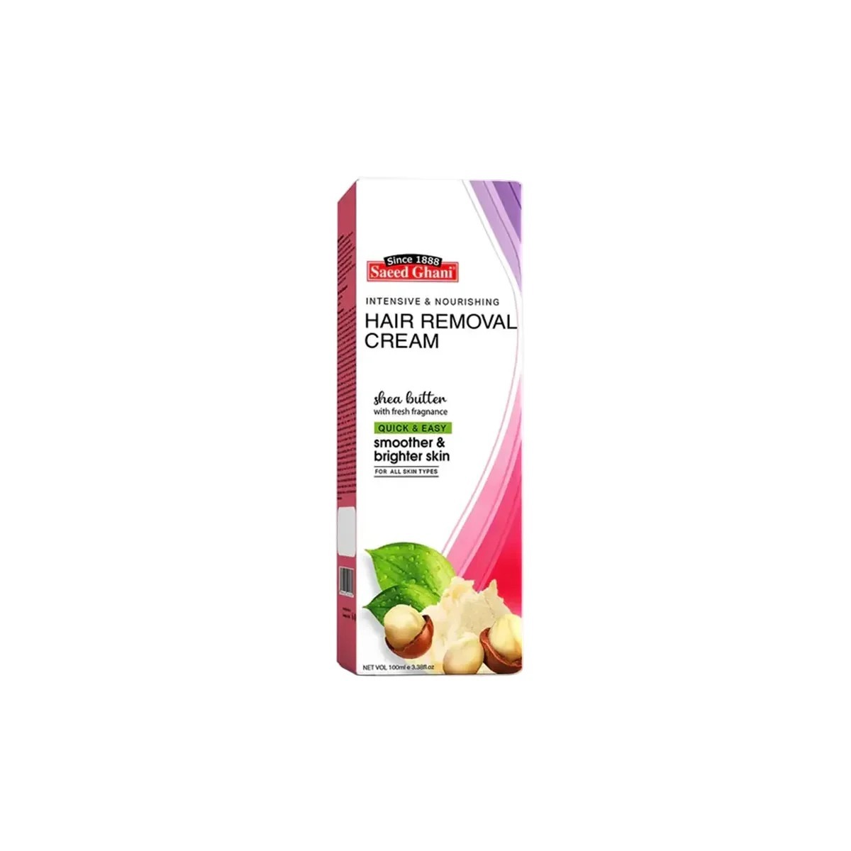 S-G HAIR REMOVAL CREAM 100 ML SHEA BUTR