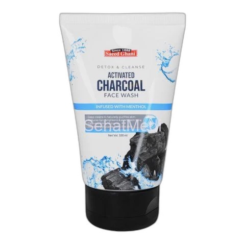 S-G CHARCOAL FACE WASH 100ML