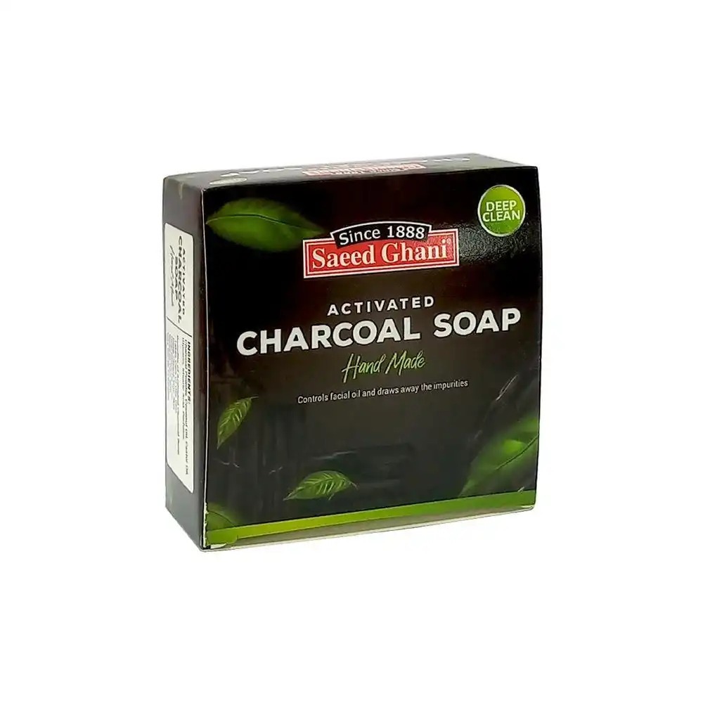 Saeed Ghani CHARCOAL SOAP 100 GRMS