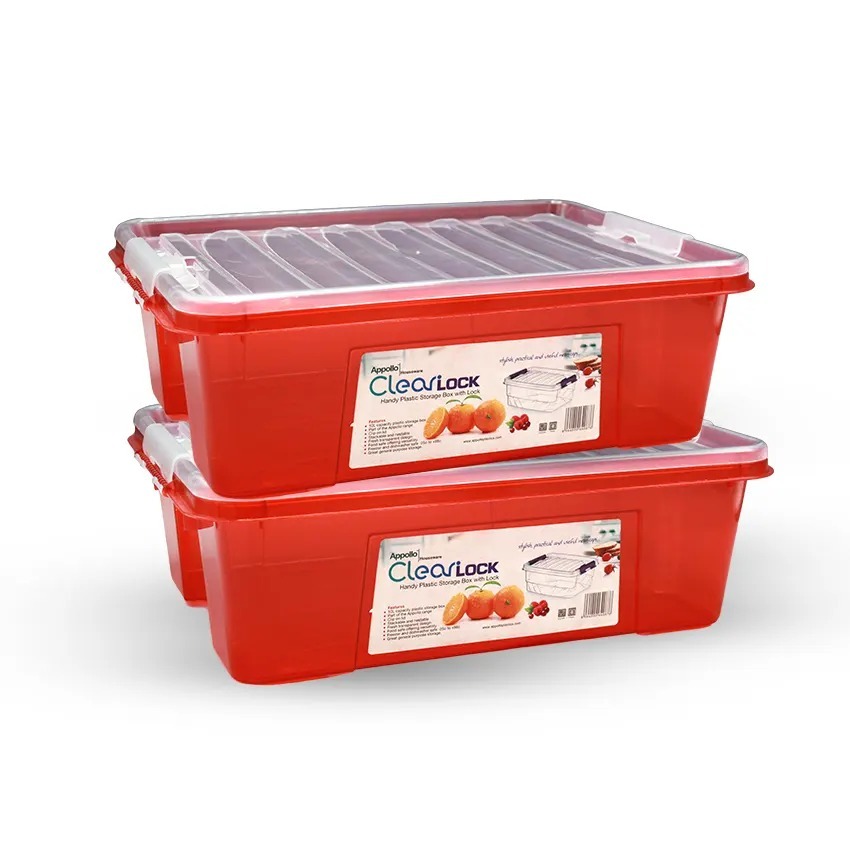 APPOLLO CLEAR LOCK  BOX LARGE