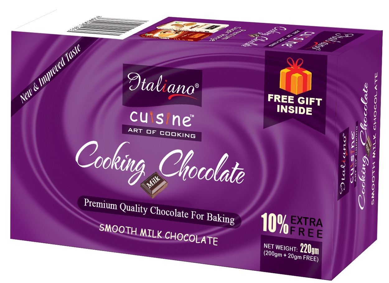 ITALIANO COOKING CHOCOLATE M 200  GRMS