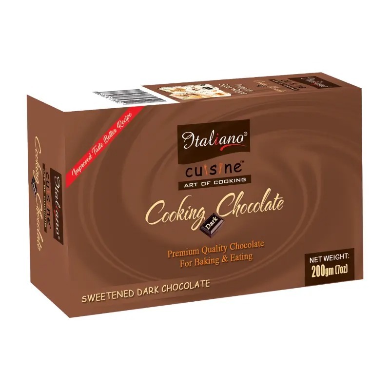 ITALIANO COOKING CHOCOLATE  D 200  GRMS