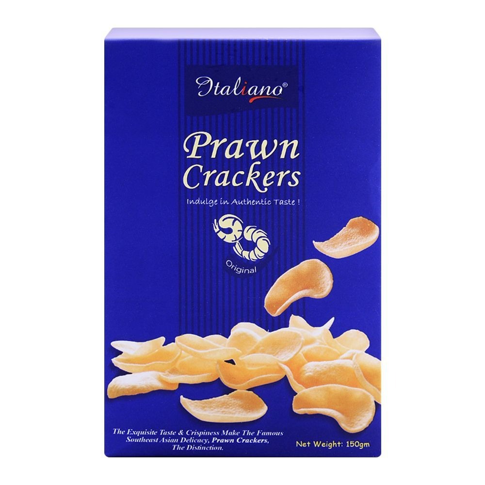 ITALIANO PRAWN CRACKERS 150G