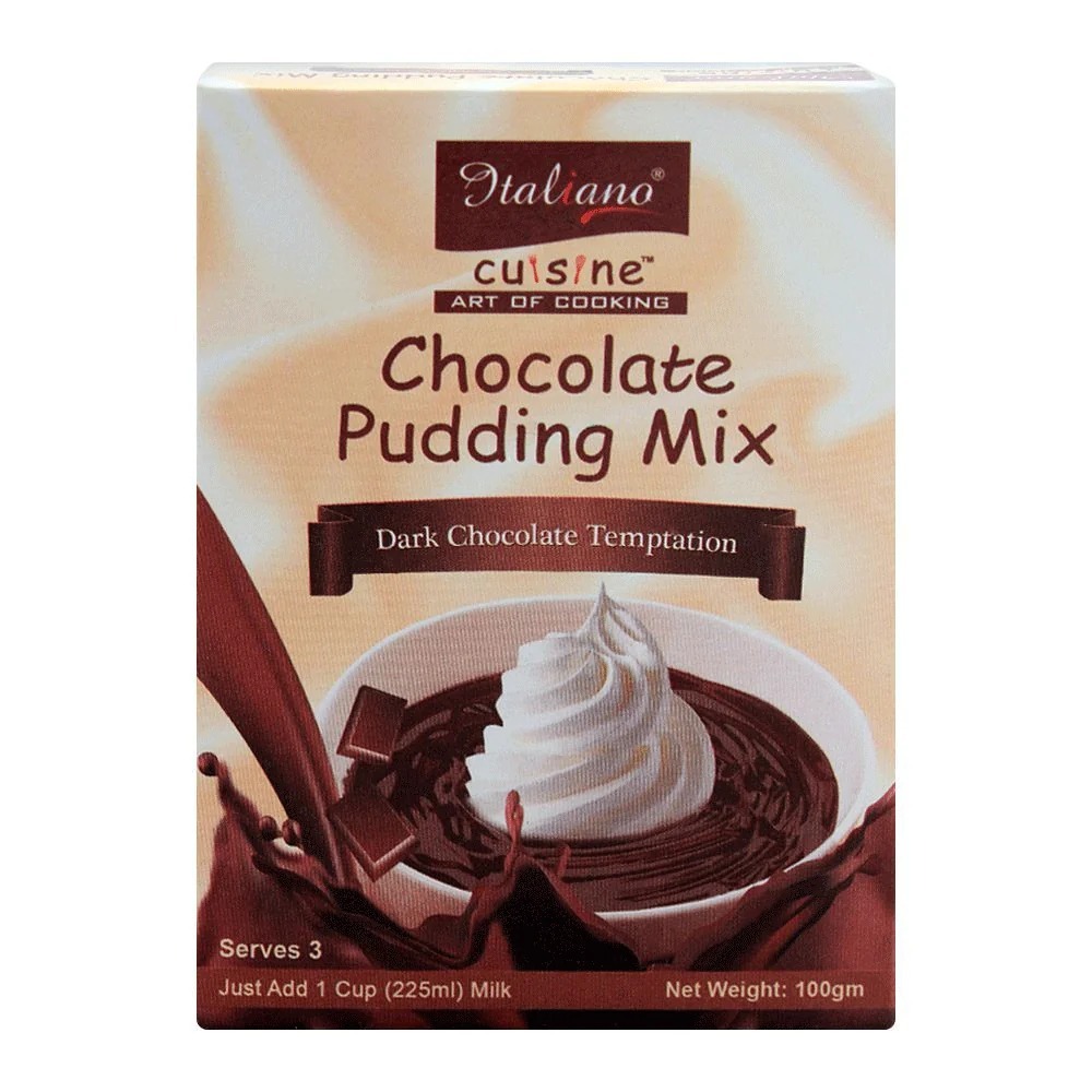 ITALIANO PUDDING MIX 100G CHOC