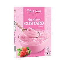ITALIANO CUSTARD POWDER STRWBERY 120GM