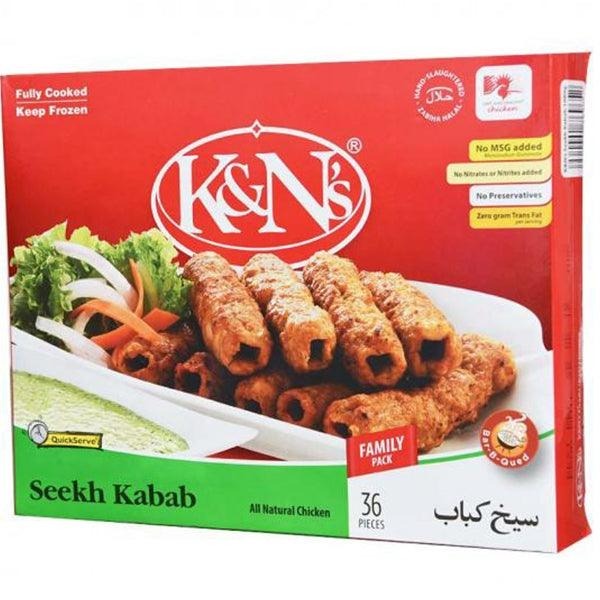 K&Ns SEEKH KABAB ( FAMILY PAK ) 36PCS