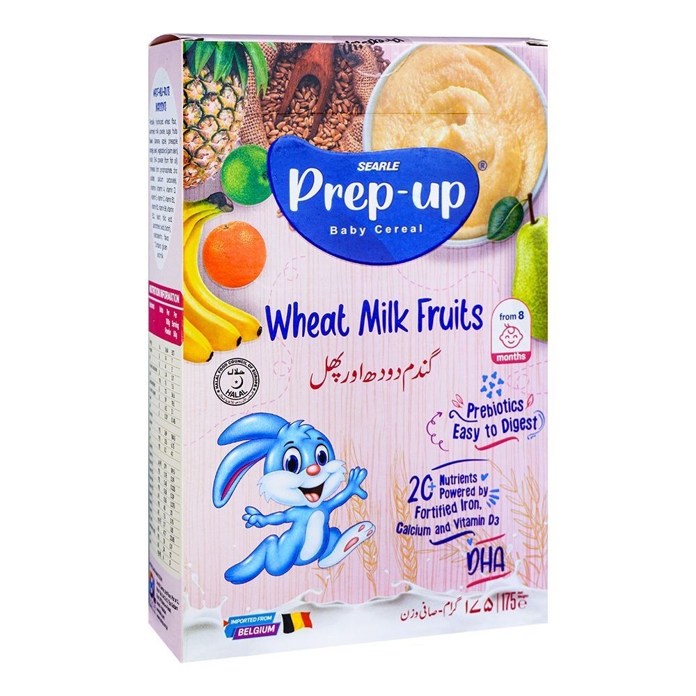 PREP UP WHEAT MILK FRUITS 175GM