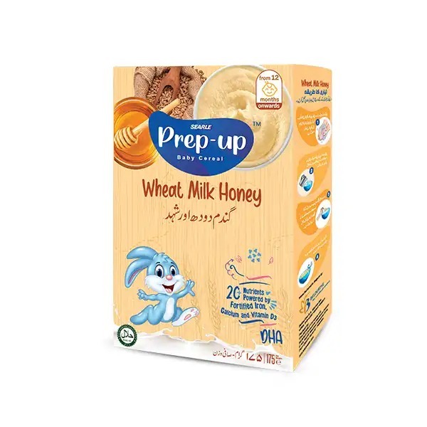 PREP UP WHEAT MILK HONEY 175GM