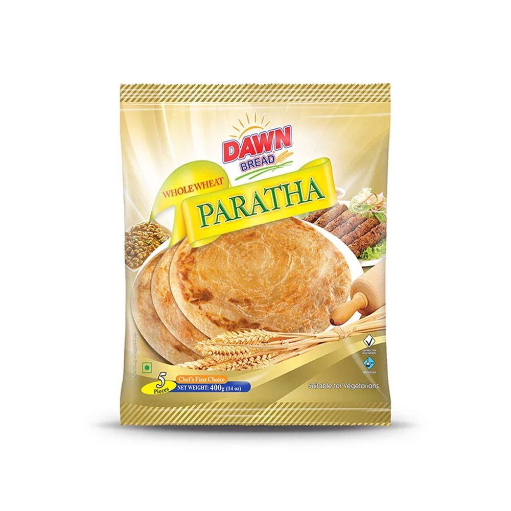 DAWN WHOLE WHEAT PARATHA 5S 400 GRMS