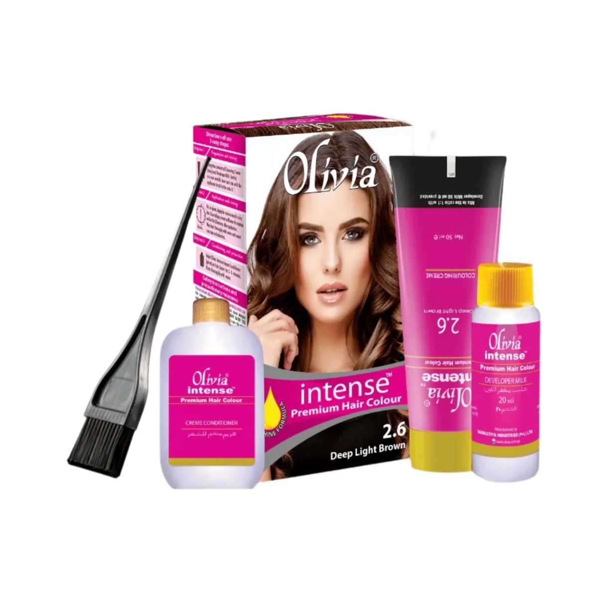 OLIVEA INTENCE HAIR COLOR 2.6