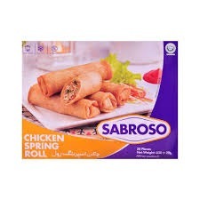 SABROSO CHICKEN SPRING ROLL 630GM