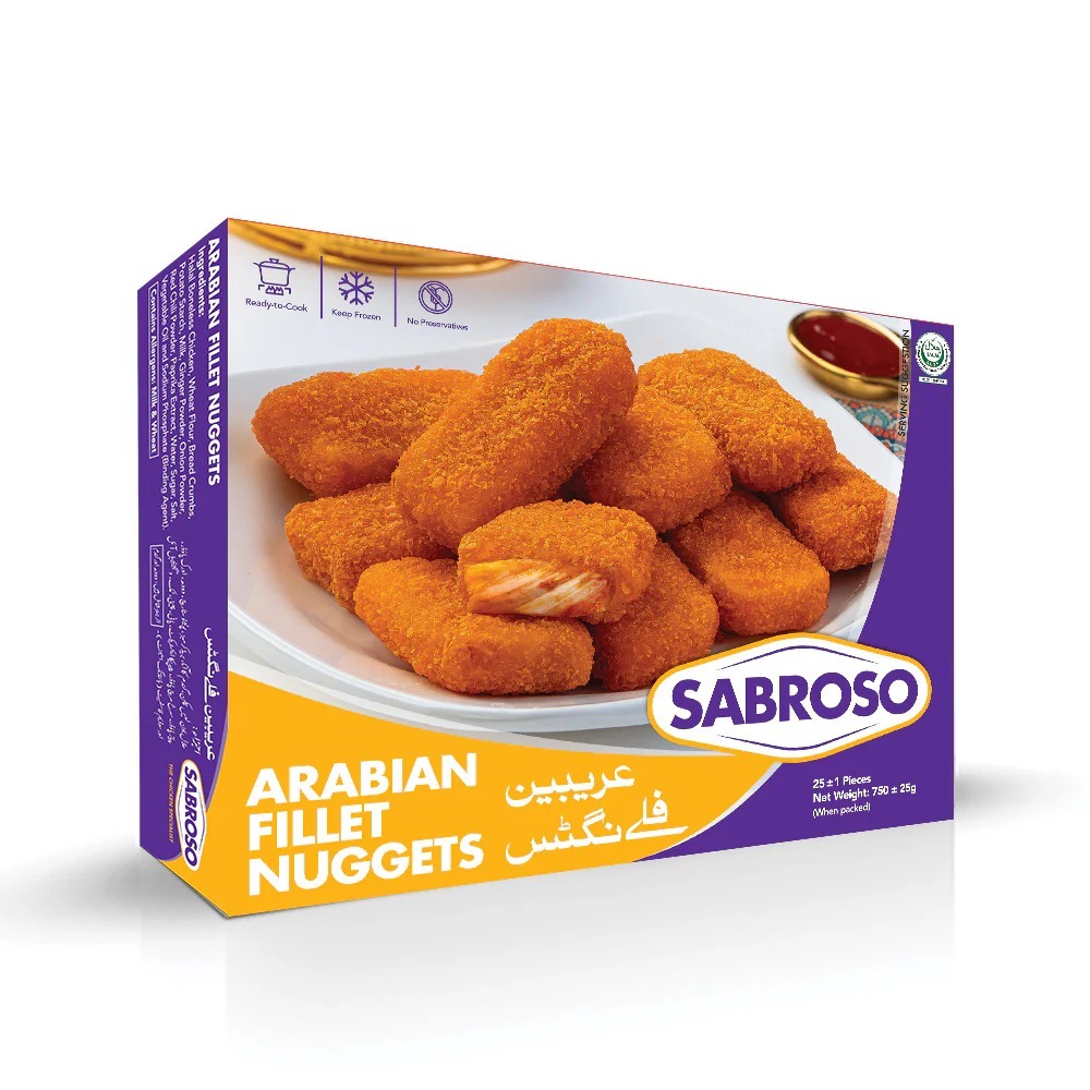 ARABIAN FILLET NIGGETS 750G EPSabroso