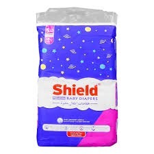 SHIELD BABY DIAPERS M-BACHET 48PCS