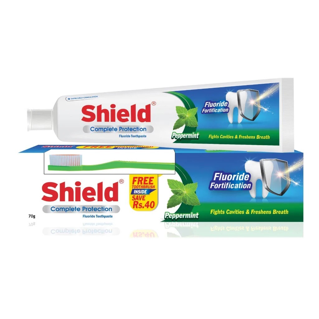 SHIELD TOOTH PASTE PAPERMINT 150