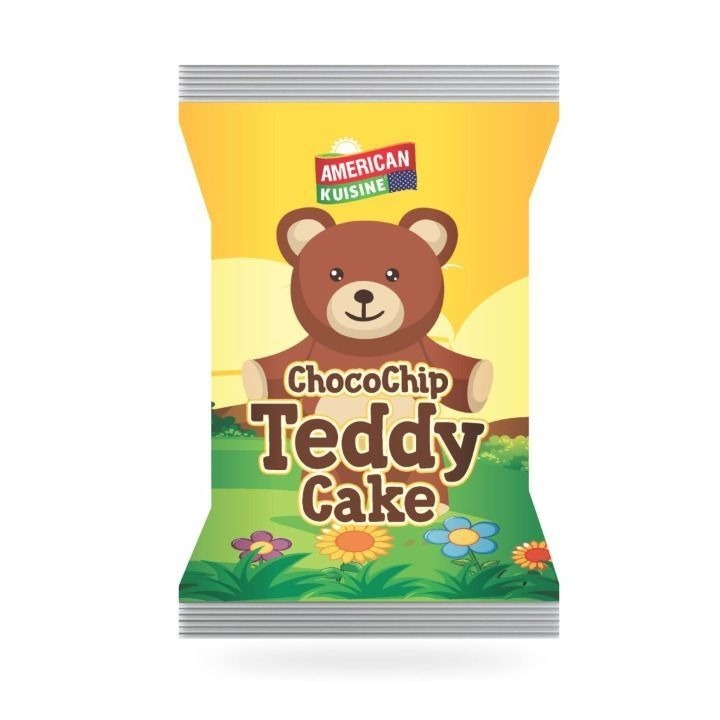 AK TEDDY BEAR CAKE 25GM CHOCOLATE