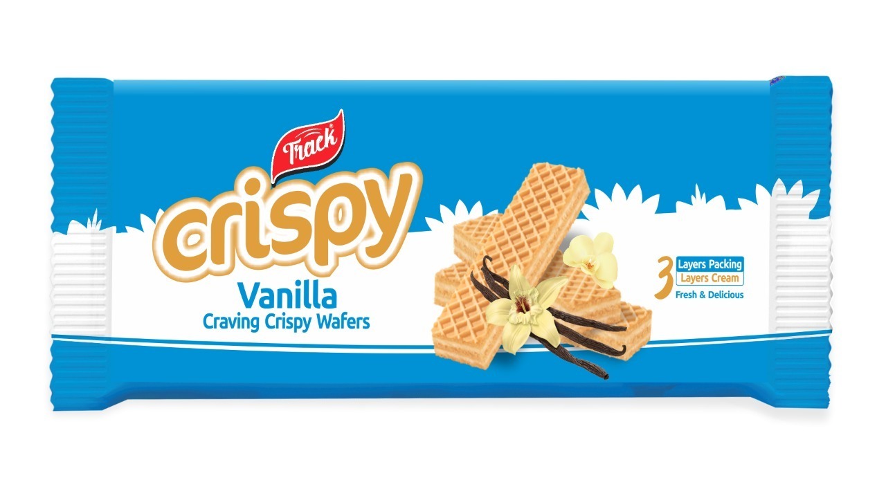 TRACK CRISPY WAFER 75GM VANILLA