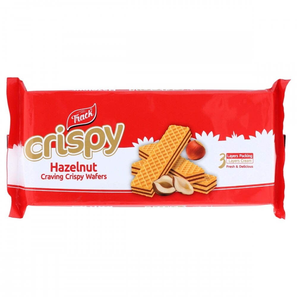TRACK CRISPY WAFER 75GM HAZELNUT