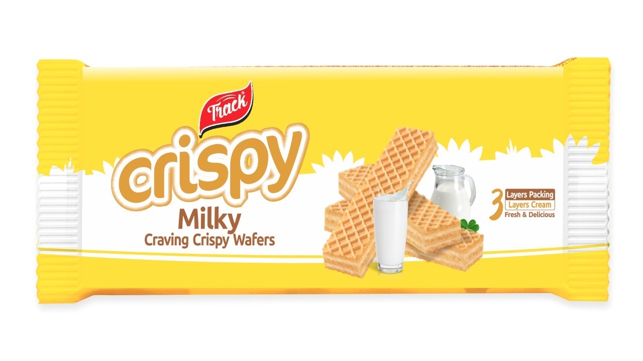 TRACK CRISPY WAFER 150GM MILKY