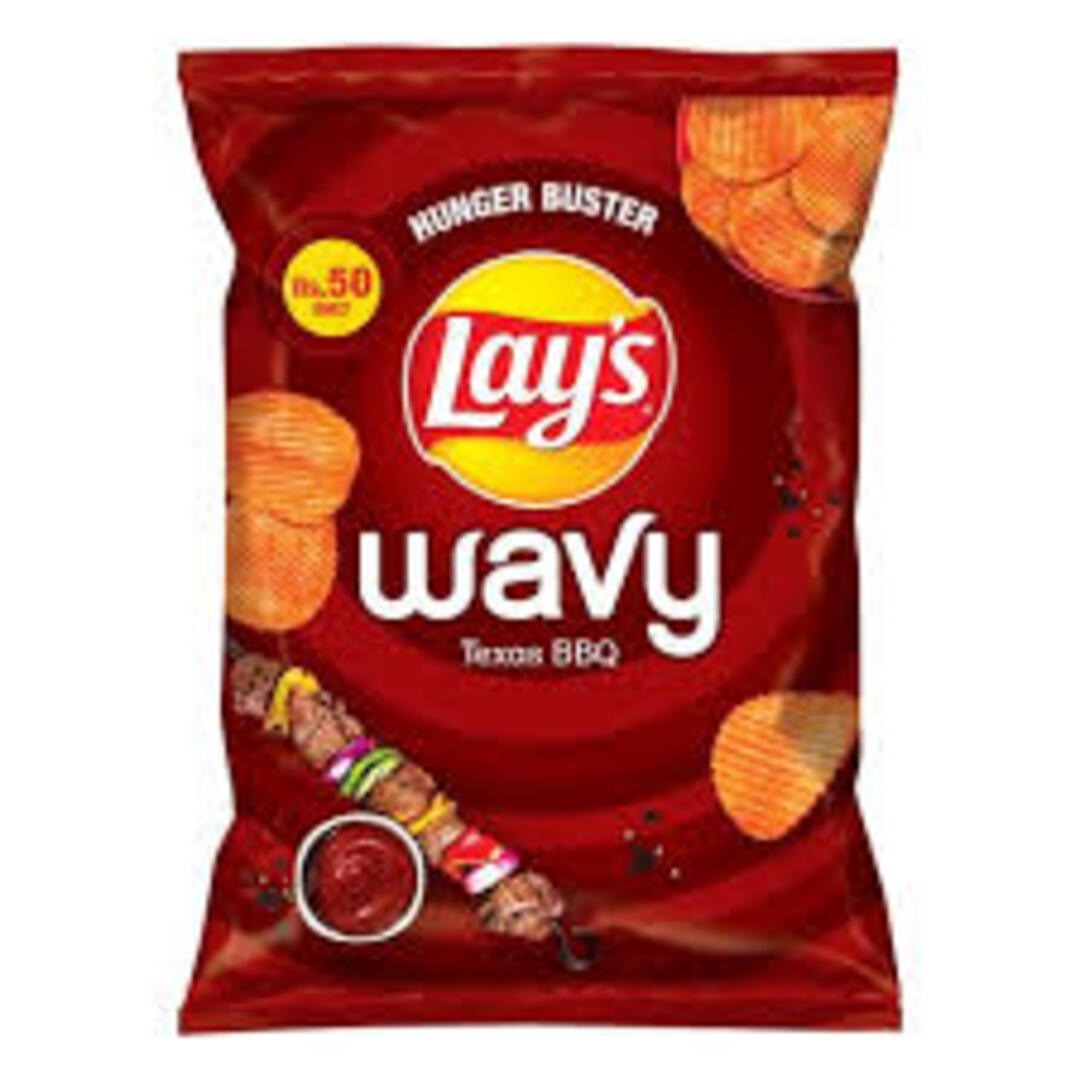 LAYS WAVY BBQ 45GM RS.70