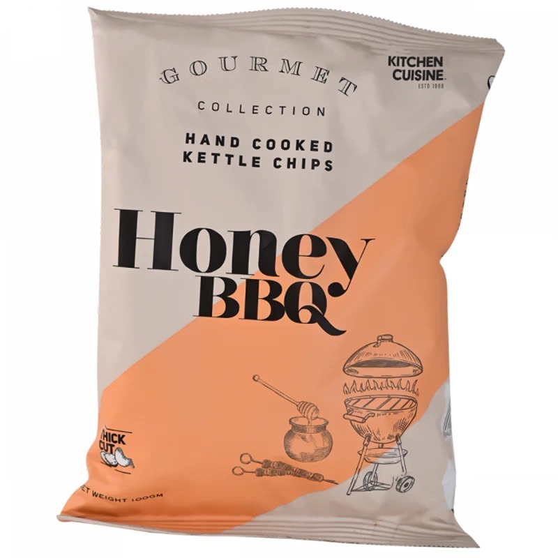 KITCHEN CUISIN HONEY BBQ 85GM  Chips