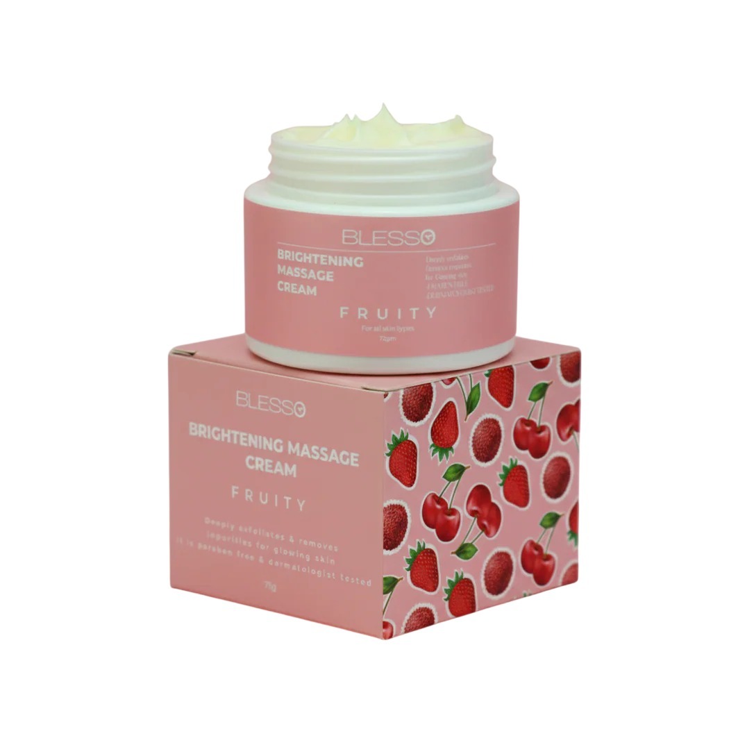 BLESSO FRUITY MASSAGE CREAM 100 GM