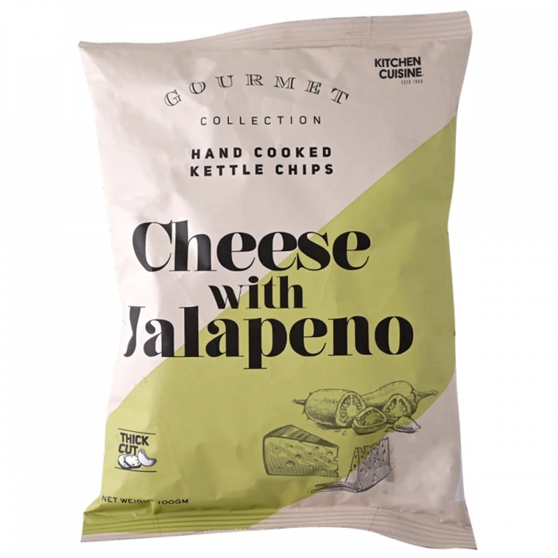 KITCHEN CUISINE CHEESE W JALAPENO 42G
