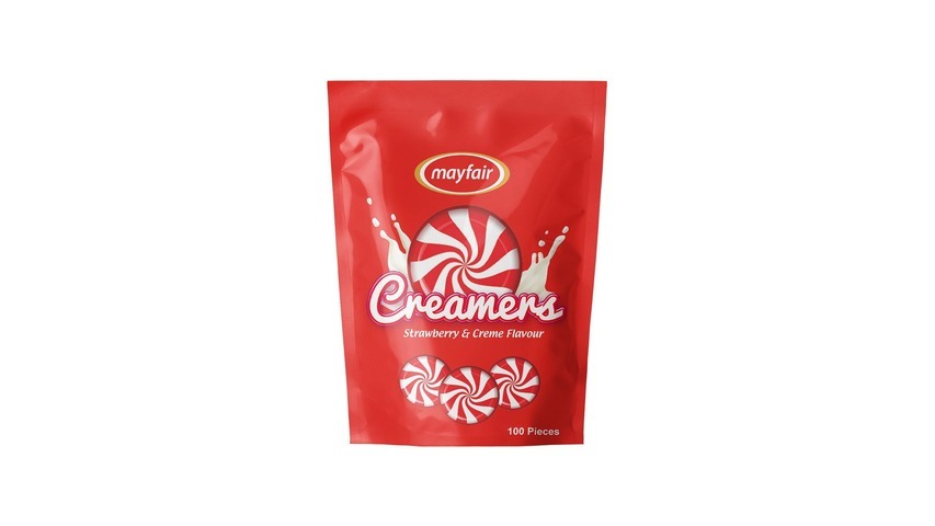 MAYFAIR CREAMERS STRW & CREAM