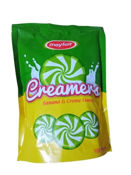 MAYFAIR CREAMERS BANANA & CREAM FLVCandy