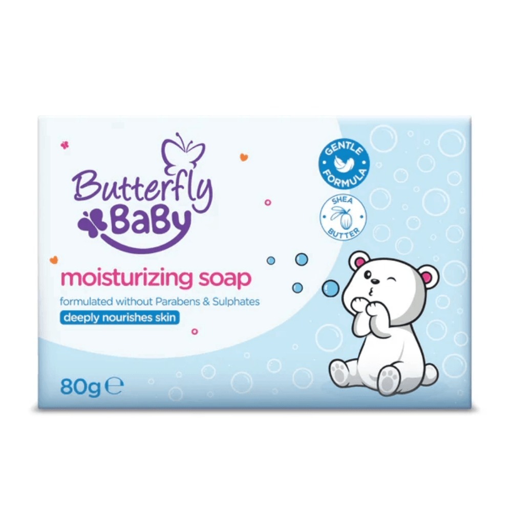 Butterfly Baby  MOSITURIZING BABY SOAP 80G
