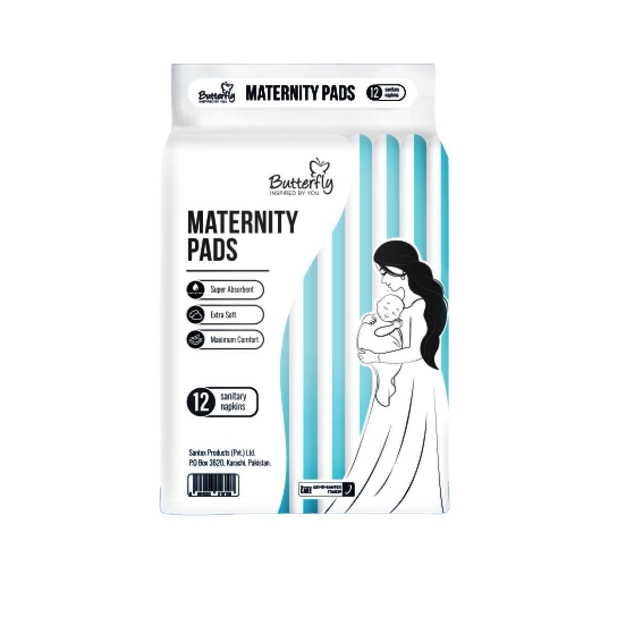 BUTTERFLY MATERNITY PADS 10PCS