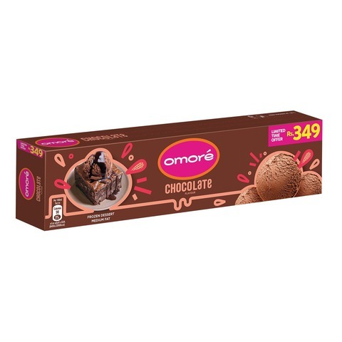 OMORE CHOCLATE BRICK 650ML BAR