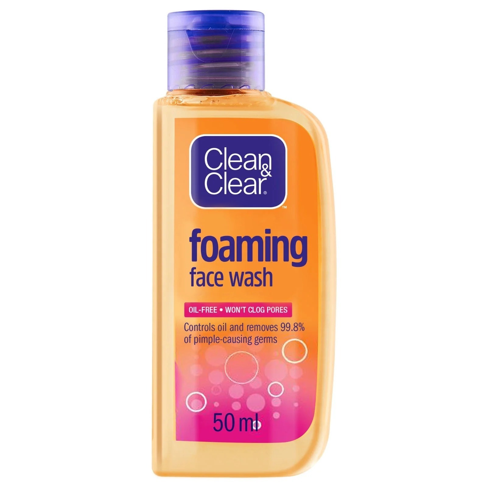 CLEAN & CLEAR FOAMING Face Wash  50ML